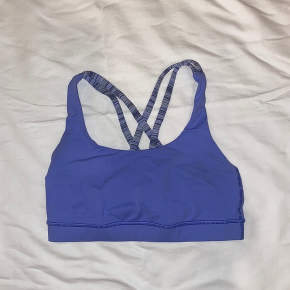 lululemon purple energy bra - size:4 - Picture 2 of 2